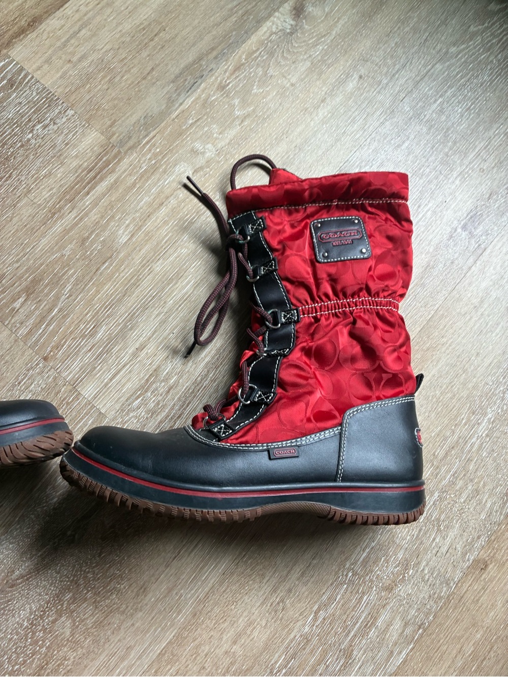 COACH WINTER BOOTS SIZE 7.5